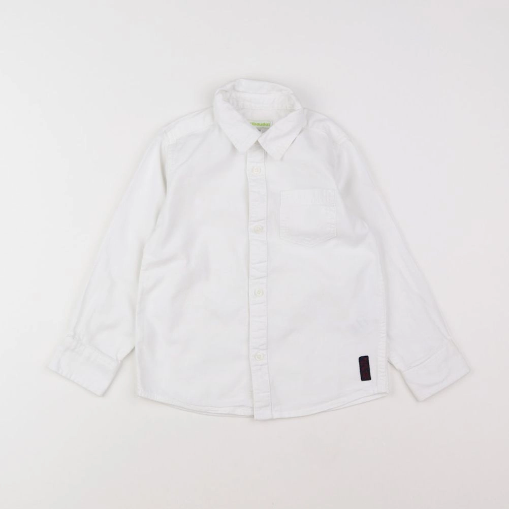 Vertbaudet - chemise blanc - 4 ans
